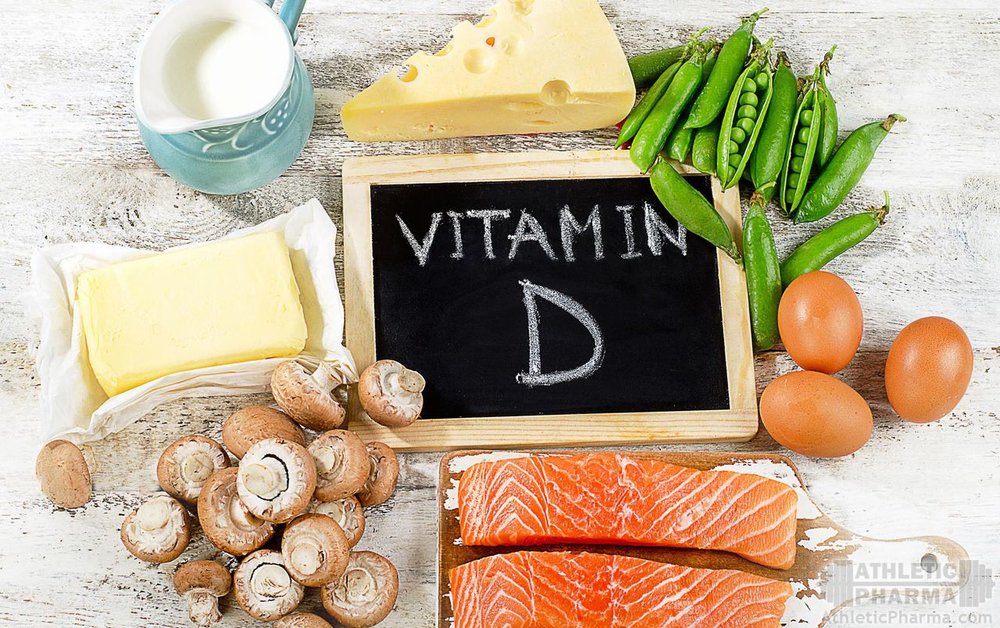 Продукты питания, богатые витамином Д